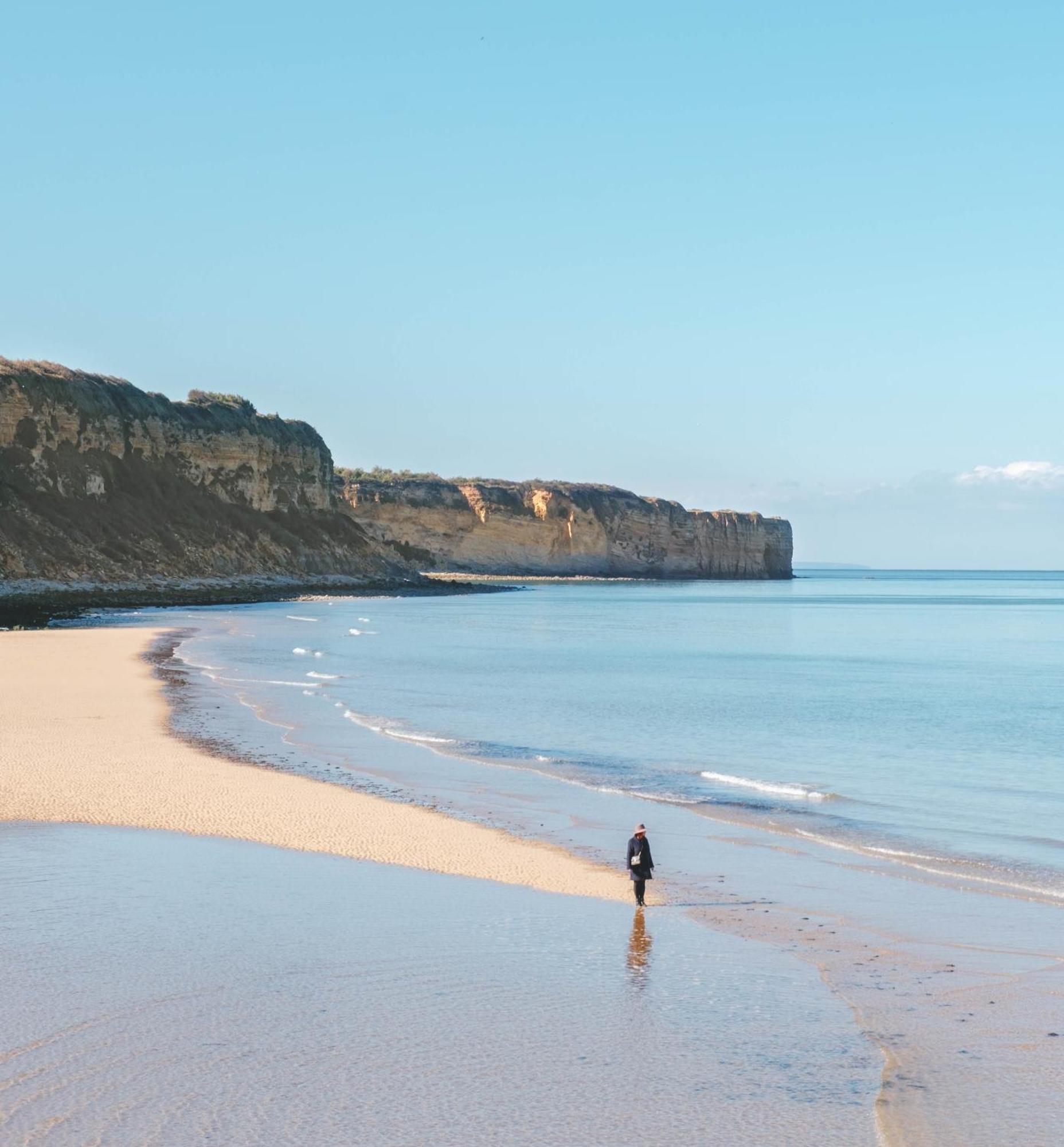 Sweet Omaha Belle Maison Recente Lumineuse Et Cosy Bien Equipee Jardin Clos 15 Mn A Pied Plage Omaha Beach Et Proche De Bayeux & Port En Bessin Saint-Laurent-sur-Mer Exterior foto